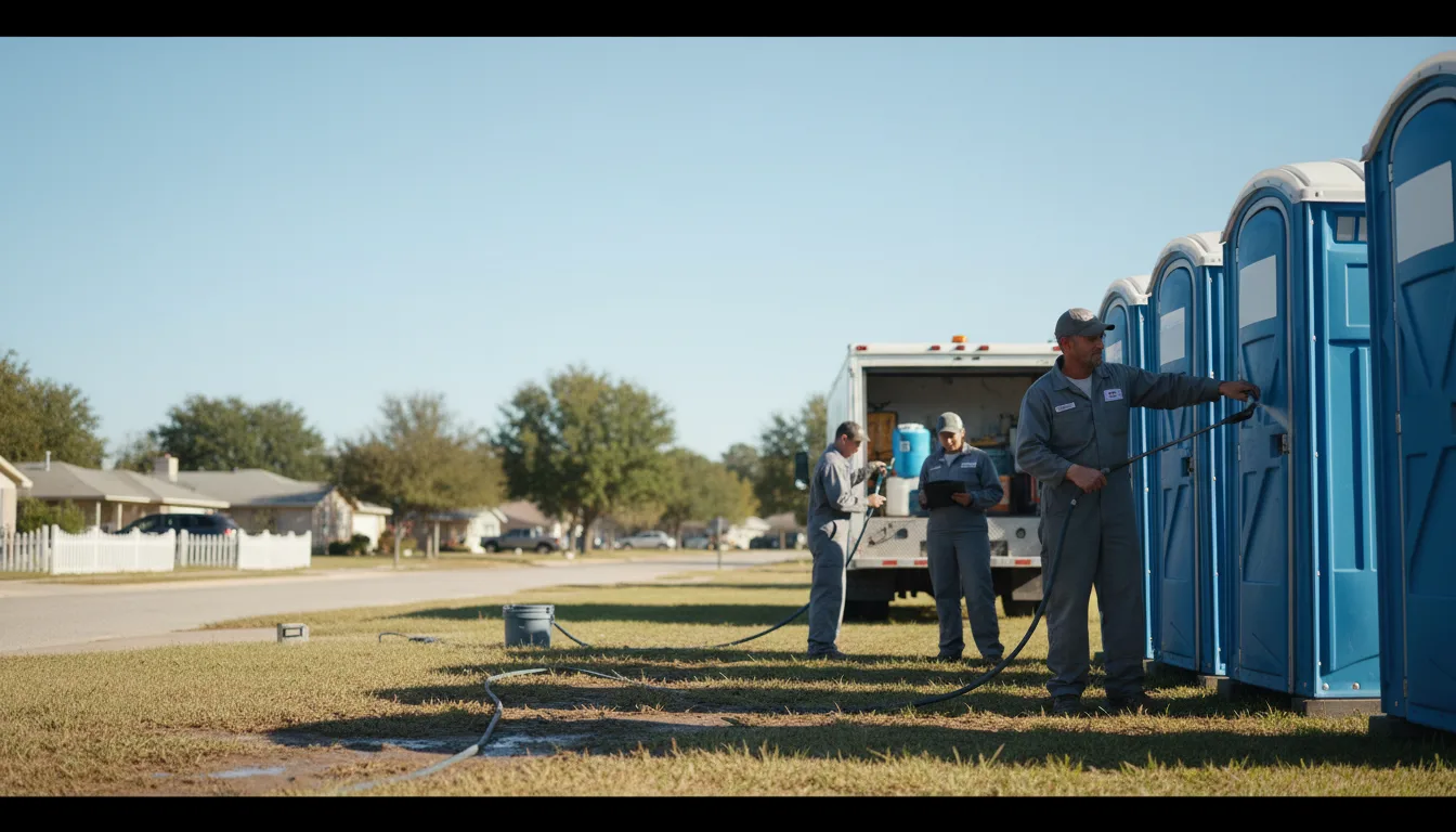 Long-Term Portable Toilet Rental in Ringgold, TX near me
